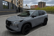 Nissan X-trail T33/Rogue 2022- Integrated roof rails black OEM (ABS plastic) photo 1