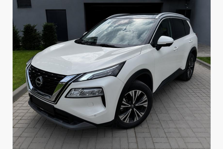 Nissan X-trail T33/Rogue 2022- Integrated roof rails grey OEM (ABS plastic, adhesive installation) Image