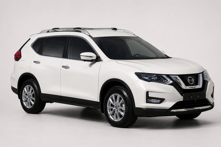 Nissan X-trail T33/Rogue 2022- OEM Grey Roof Rails (ABS Plastic, Adhesive Mount) Image