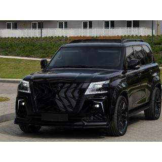 Black roof rails (Aluminium) Nissan Patrol Y62 2010-2024 photo 2