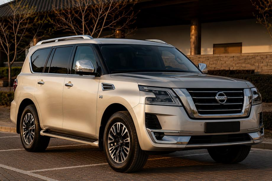 Nissan Armada 2016-2024 Grey roof rails (Aluminium) Image