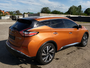 Nissan Murano 2014- OEM Grey Roof Rails (ABS Plastic, Adhesive Mount) photo 2