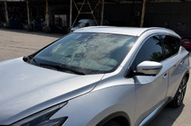 Nissan Murano 2014- OEM Grey Roof Rails (ABS Plastic, Adhesive Mount) photo 3