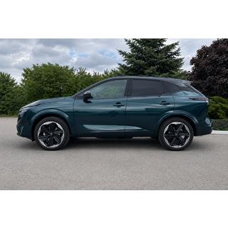 Integrated roof rails black OEM (Aluminum, adhesive mounting) Nissan Qashqai 2021-