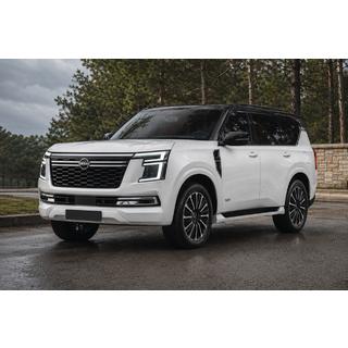 Integrated roof rails black OEM (Aluminum) Nissan Patrol Y63 2025- photo 1