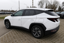 Hyundai Tucson NX4 2021- Integrated roof rails, grey OEM (Long, aluminium, adhesive installation) photo 1