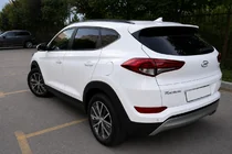 Hyundai Tucson TL 2016-2021 Integrated roof rails black OEM (ABS plastic, adhesive installation) photo 3