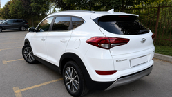 Hyundai Tucson TL 2016-2021 Integrated roof rails grey OEM (ABS plastic, adhesive installation) photo 3