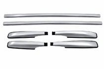 Kia Sportage 2010-2015 OEM Gray Roof Rails (Aluminum, Adhesive Mounting) photo 1