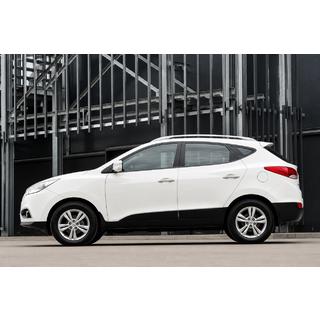 OEM Grey Roof Rails (ABS Plastic, Adhesive Mount) Hyundai IX-35 2010-2015 photo 1