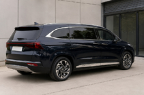 Hyundai Custo 2021– Integrated roof rails grey OEM (ABS plastic, adhesive installation) photo 2