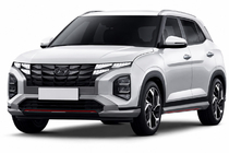 Hyundai Creta 2021– OEM Gray Roof Rails (Aluminum, Adhesive Mounting) photo 1