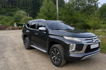 Mitsubishi Pajero Sport 2015- Integrated roof rails grey OEM (2019-, Aluminum) photo 2