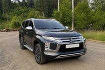 Mitsubishi Pajero Sport 2015- Integrated roof rails grey OEM (2019-, Aluminum) photo 3