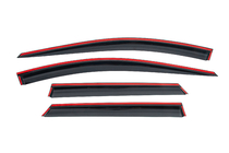 Kia Sportage 2021- Window wind deflectors with chrome trim Niken (for LWB, 4 pcs) photo 5