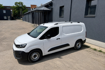 Citroen Berlingo/Multispace 2018- Chrome roof rails (Turkish design) Long, metal mounting feet photo 2