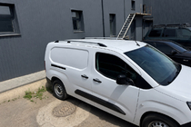 Citroen Berlingo/Multispace 2018- Chrome roof rails (Turkish design) Long, metal mounting feet photo 3