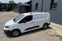 Citroen Berlingo/Multispace 2018- Chrome roof rails (Turkish design) Long, metal mounting feet photo 5