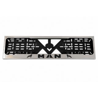 License Plate Frame Chrome (1 pc, Stainless Steel)