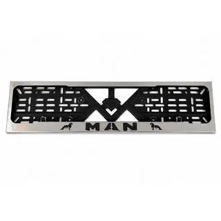 License Plate Frame Chrome (1 pc, Stainless Steel)