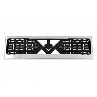 License Plate Frame Chrome (1 pc, Stainless Steel)