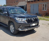 Toyota Land Cruiser Prado 150 2009-2023 Front Bar ST014 (Stainless Steel) 60/60 mm photo 11