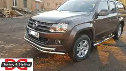 Volkswagen Amarok 2010-2022 Front Bar ST018-2 (Stainless Steel) photo 5