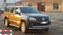 Volkswagen Amarok 2010-2022 Front Bar ST018-2 (Stainless Steel) photo 7