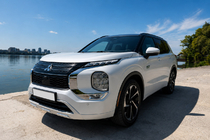 Mitsubishi Outlander 2021- Integrated roof rails black OEM (Aluminum) photo 4