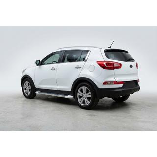 Side Steps Allmond White (2 pcs, Aluminum) Kia Sportage 2010-2015 photo 1