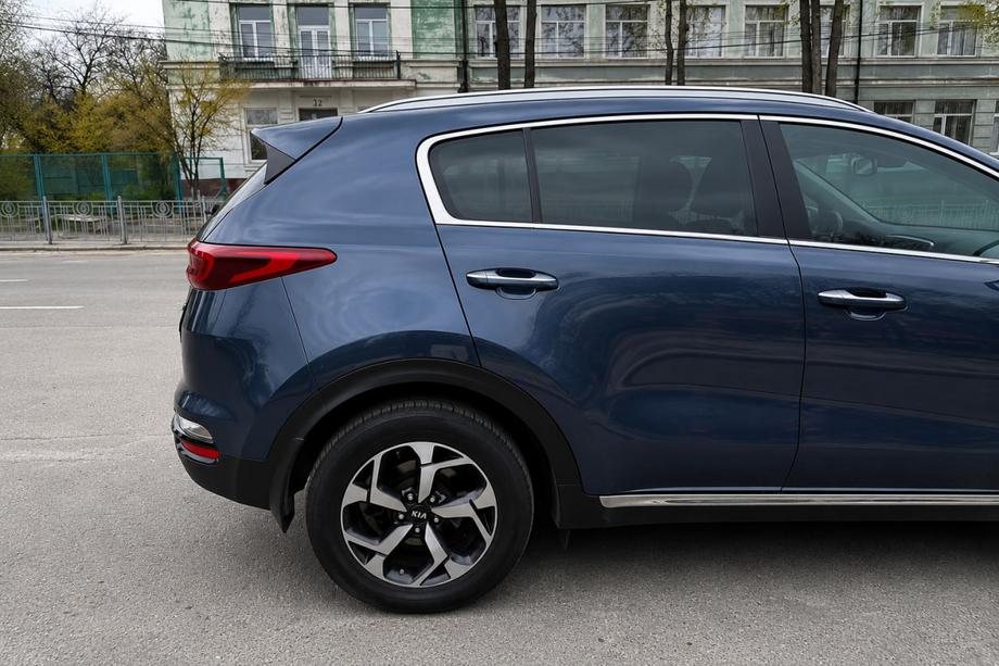 Kia Sportage 2015-2021 Integrated roof rails grey OEM (ABS plastic, adhesive installation) Photo 2