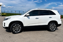 Kia Sorento II XM 2009-2014 OEM Gray Roof Rails (Aluminum, Adhesive Mounting) photo 1