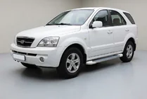 Kia Sorento I BL 2002-2009 Side Steps Allmond White (2 pcs, Aluminum) photo 1