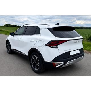 Integrated roof rails black OEM (ABS plastic, adhesive installation) Kia Sportage 2021- photo 2