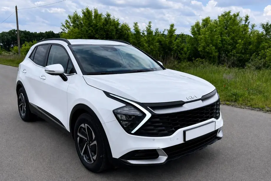 Kia Sportage 2021- Integrated roof rails black OEM (ABS plastic, adhesive installation) Image
