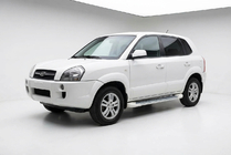 Hyundai Tucson JM 2004- Side Steps Allmond White (2 pcs, Aluminum) photo 1