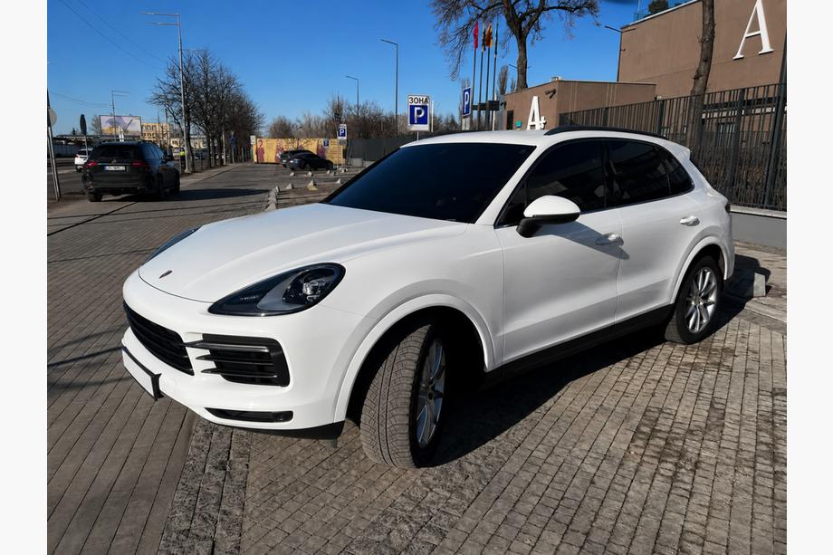 Porsche Cayenne 2018- Integrated roof rails black OEM (Aluminum, adhesive mounting) Photo 1