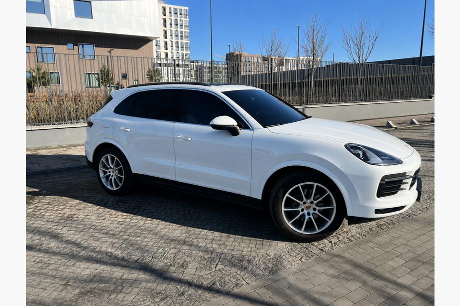 Porsche Cayenne 2018- Integrated roof rails black OEM (Aluminum, adhesive mounting) Photo 2