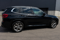 BMW X3 G01 2018- Integrated Chrome OEM Roof Rails (Aluminum, Adhesive Installation) photo 2