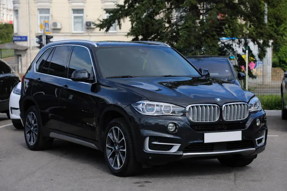 BMW X5 F15 2013-2018 Integrated OEM chrome roof rails (Aluminum) Image
