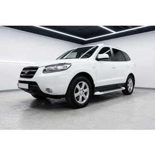 Side Steps Allmond White (2 pcs, Aluminum) Hyundai Santa Fe 2 2006-2012 photo 1