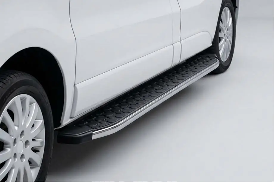 Renault Trafic 2001–2015 Side Steps BlackLine (2 pcs, Aluminum) Image