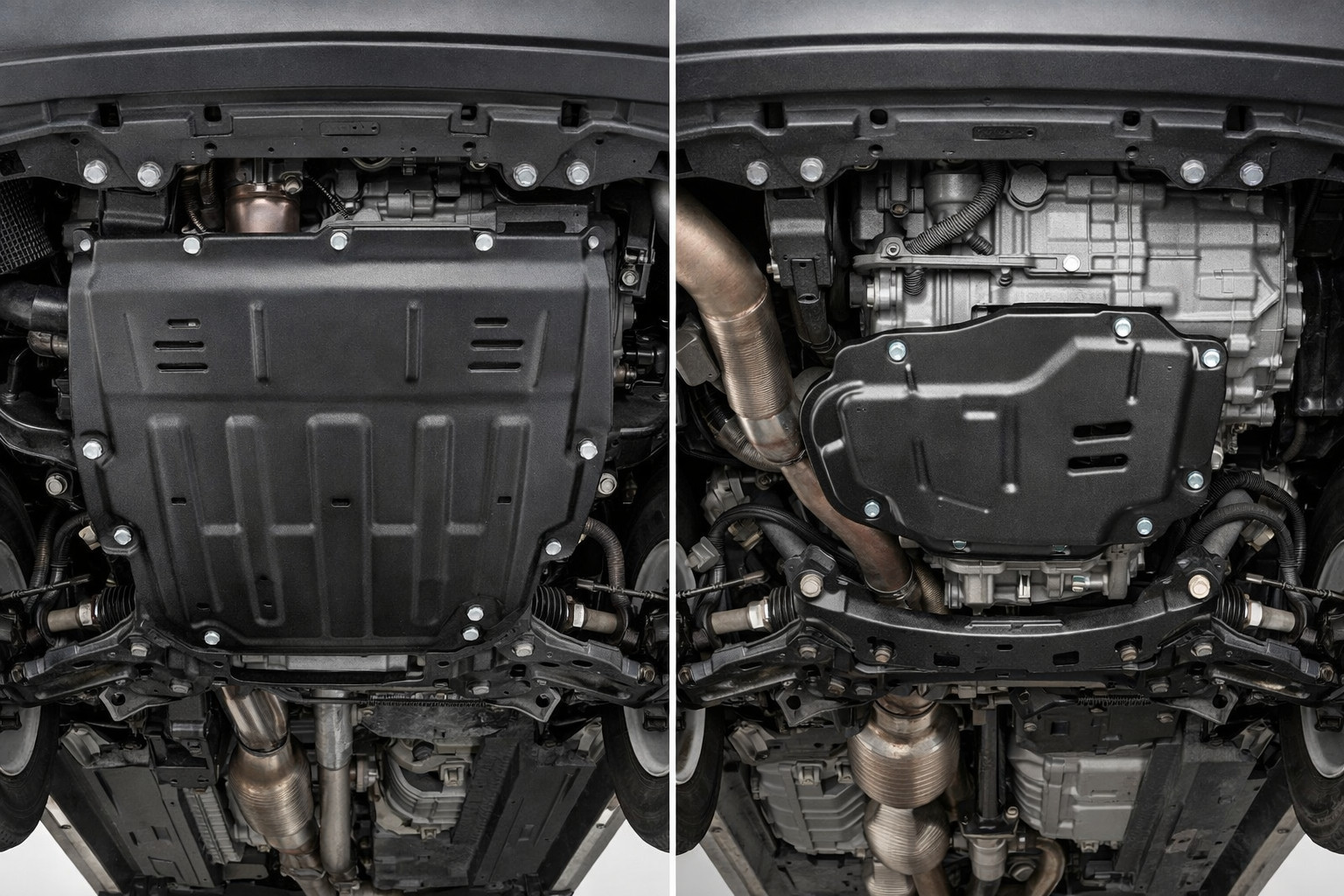 What to install first: engine skid plate or gearbox protection?