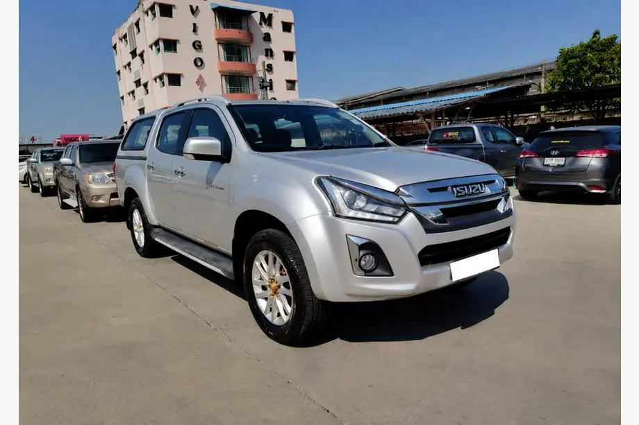 Isuzu D-Max 2011-2019 OEM Grey Roof Rails (ABS Plastic, Adhesive Mount) Image