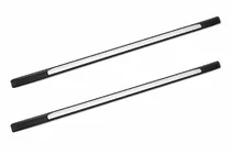 Toyota Hilux 2015- OEM Grey Roof Rails (ABS Plastic, Adhesive Mount) photo 1