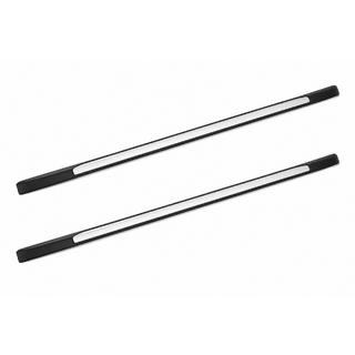 OEM Grey Roof Rails (ABS Plastic, Adhesive Mount) Toyota Hilux 2015-