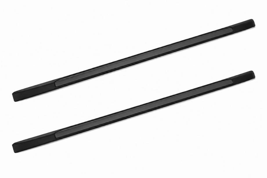 Toyota Hilux 2015- Black OEM roof rails (ABS plastic, adhesive mounting) Photo 1