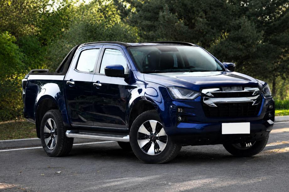 Isuzu D-Max 2011-2019 Roof rails black OEM (Aluminum) Image