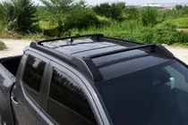Toyota Tacoma 2023– Roof rails with crossbars black OEM (Aluminium) photo 1