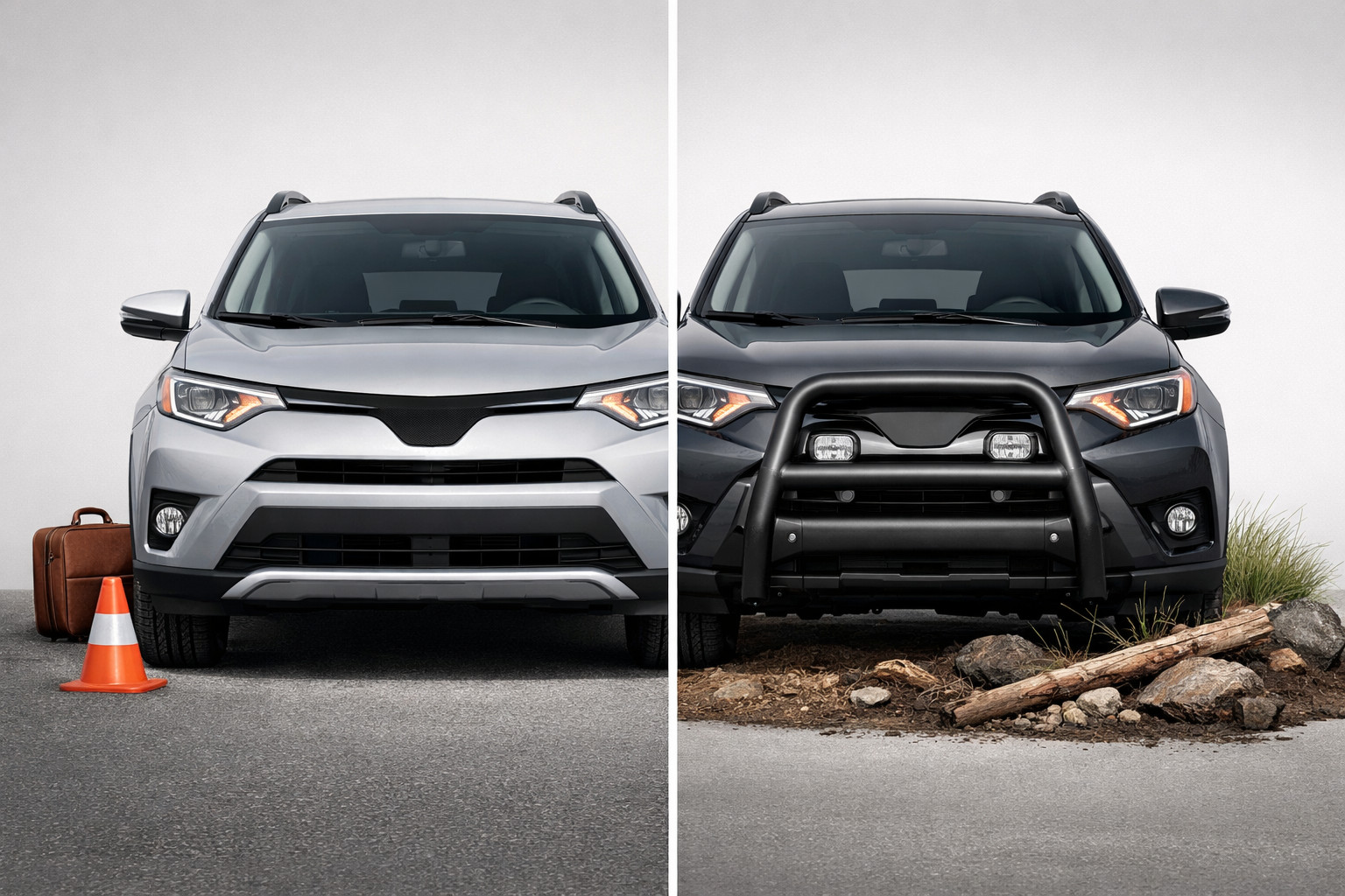 Front guard or bull bar: what makes more sense for a daily car
